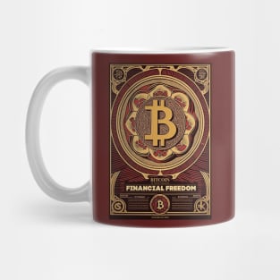 Bitcoin financial freedom Mug